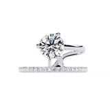 WOKE ™ 1.13 CARAT VVS-EF Lab Grown Diamond ring in 14/18k Gold| WOKE