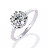 WOKE ™ 1.20 CARAT VVS-F Lab Grown Diamond ring in 14/18k Gold| WOKE