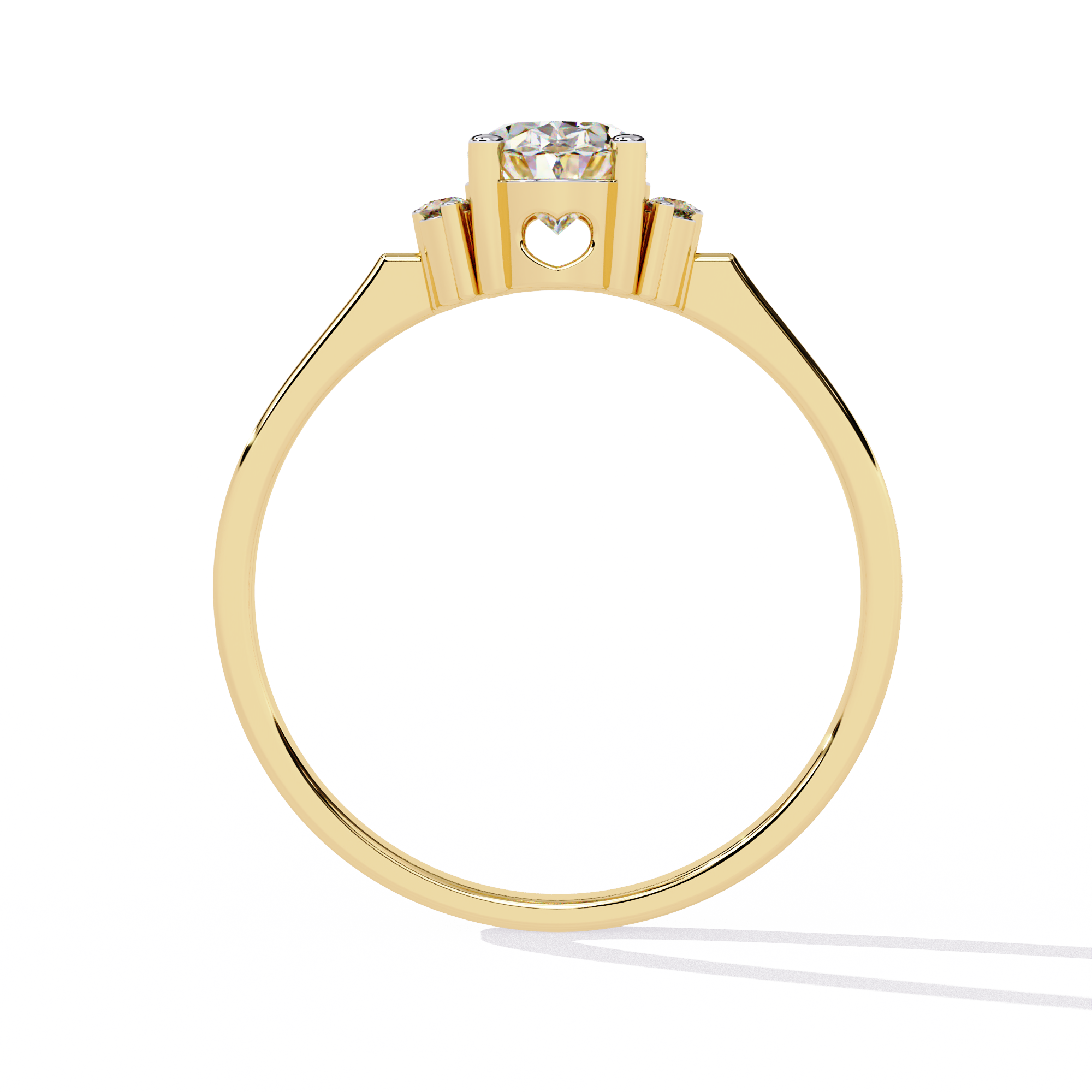 WOKE ™ 1.20 CARAT VVS-F Lab Grown Diamond ring in 14/18k Gold| WOKE