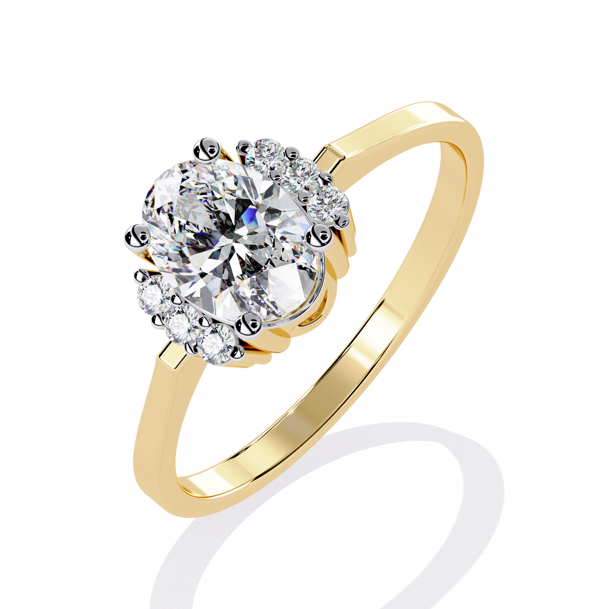 WOKE ™ 1.20 CARAT VVS-F Lab Grown Diamond ring in 14/18k Gold| WOKE