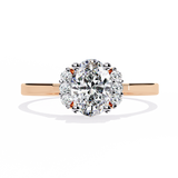 WOKE ™ 1.20 CARAT VVS-F Lab Grown Diamond ring in 14/18k Gold| WOKE