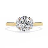 WOKE ™ 1.20 CARAT VVS-F Lab Grown Diamond ring in 14/18k Gold| WOKE