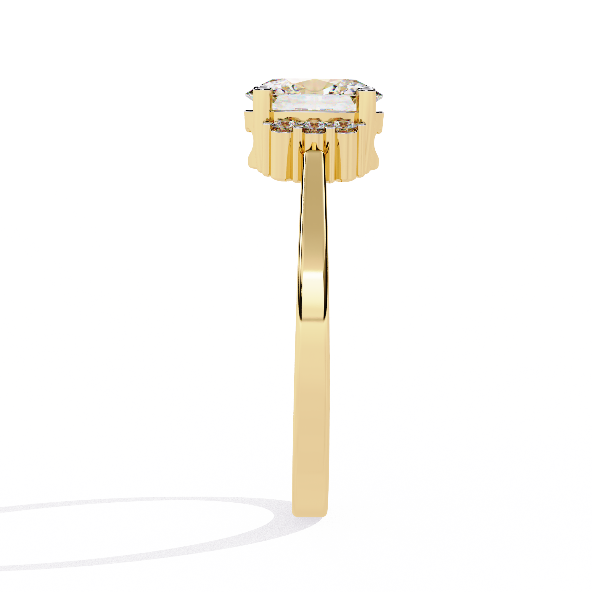 WOKE ™ 1.20 CARAT VVS-F Lab Grown Diamond ring in 14/18k Gold| WOKE