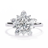WOKE ™ 1.10 CARAT VVS-EF Lab Grown Diamond ring in 14/18k Gold| WOKE