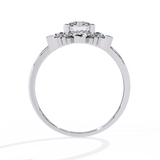 WOKE ™ 1.10 CARAT VVS-EF Lab Grown Diamond ring in 14/18k Gold| WOKE