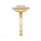 WOKE ™ 0.75 CARAT VVS-EF Lab Grown Diamond ring in 14/18k Gold| WOKE