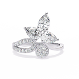 WOKE ™ 0.96 CARAT VVS-EF Lab Grown Diamond ring in 14/18k Gold| WOKE