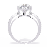 WOKE ™ 1.75 CARAT PEAR CUT VVS-EF Lab Grown Diamond ring in 14/18k Gold| WOKE