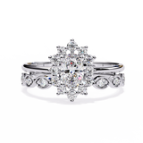 WOKE ™ 1.38 CARAT VVS-EF Oval cut Lab Grown Diamond ring in 14/18k Gold| WOKE