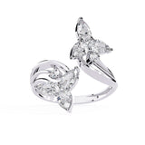WOKE ™ .95 CARAT VVS-EF Lab Grown Diamond ring in 14/18k Gold| WOKE