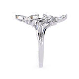 WOKE ™ .95 CARAT VVS-EF Lab Grown Diamond ring in 14/18k Gold| WOKE