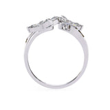 WOKE ™ .95 CARAT VVS-EF Lab Grown Diamond ring in 14/18k Gold| WOKE
