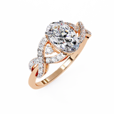 WOKE ™ 1.25 CARAT VVS-EF Lab Grown Diamond ring in 14/18k Gold| WOKE
