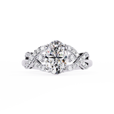 WOKE ™ 1.25 CARAT VVS-EF Lab Grown Diamond ring in 14/18k Gold| WOKE