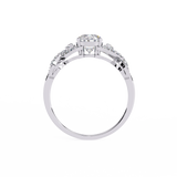 WOKE ™ 1.25 CARAT VVS-EF Lab Grown Diamond ring in 14/18k Gold| WOKE