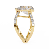 WOKE ™ 1.75 CARAT VVS-EF Lab Grown Diamond ring in 14/18k Gold| WOKE