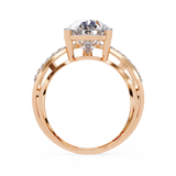 WOKE ™ 1.75 CARAT VVS-EF Lab Grown Diamond ring in 14/18k Gold| WOKE