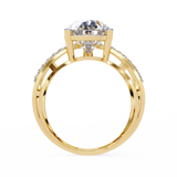WOKE ™ 1.75 CARAT VVS-EF Lab Grown Diamond ring in 14/18k Gold| WOKE