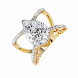 WOKE ™ 1.75 CARAT VVS-EF Lab Grown Diamond ring in 14/18k Gold| WOKE