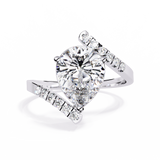 WOKE ™ 1.75 CARAT VVS-EF Lab Grown Diamond ring in 14/18k Gold| WOKE