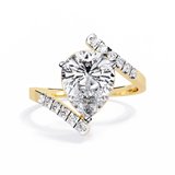 WOKE ™ 1.75 CARAT VVS-EF Lab Grown Diamond ring in 14/18k Gold| WOKE