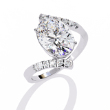 WOKE ™ 1.75 CARAT VVS-EF Lab Grown Diamond ring in 14/18k Gold| WOKE