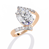 WOKE ™ 1.75 CARAT VVS-EF Lab Grown Diamond ring in 14/18k Gold| WOKE