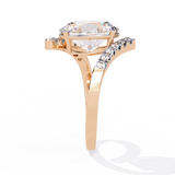 WOKE ™ 1.75 CARAT VVS-EF Lab Grown Diamond ring in 14/18k Gold| WOKE