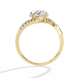 WOKE ™ 1.75 CARAT VVS-EF Lab Grown Diamond ring in 14/18k Gold| WOKE