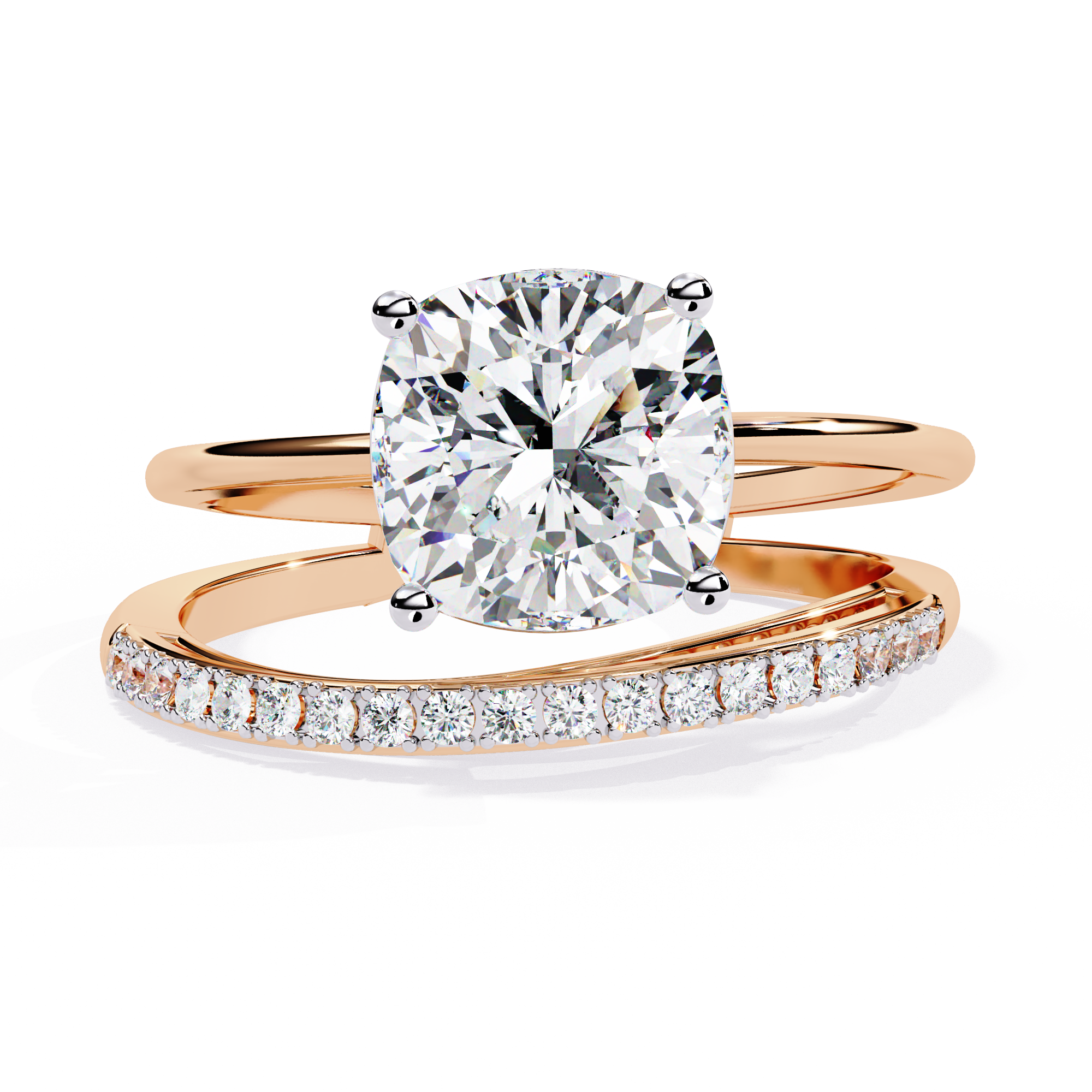 WOKE ™ 1.63 CARAT VVS-EF Lab Grown Diamond ring in 14/18k Gold| WOKE