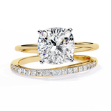 WOKE ™ 1.63 CARAT VVS-EF Lab Grown Diamond ring in 14/18k Gold| WOKE