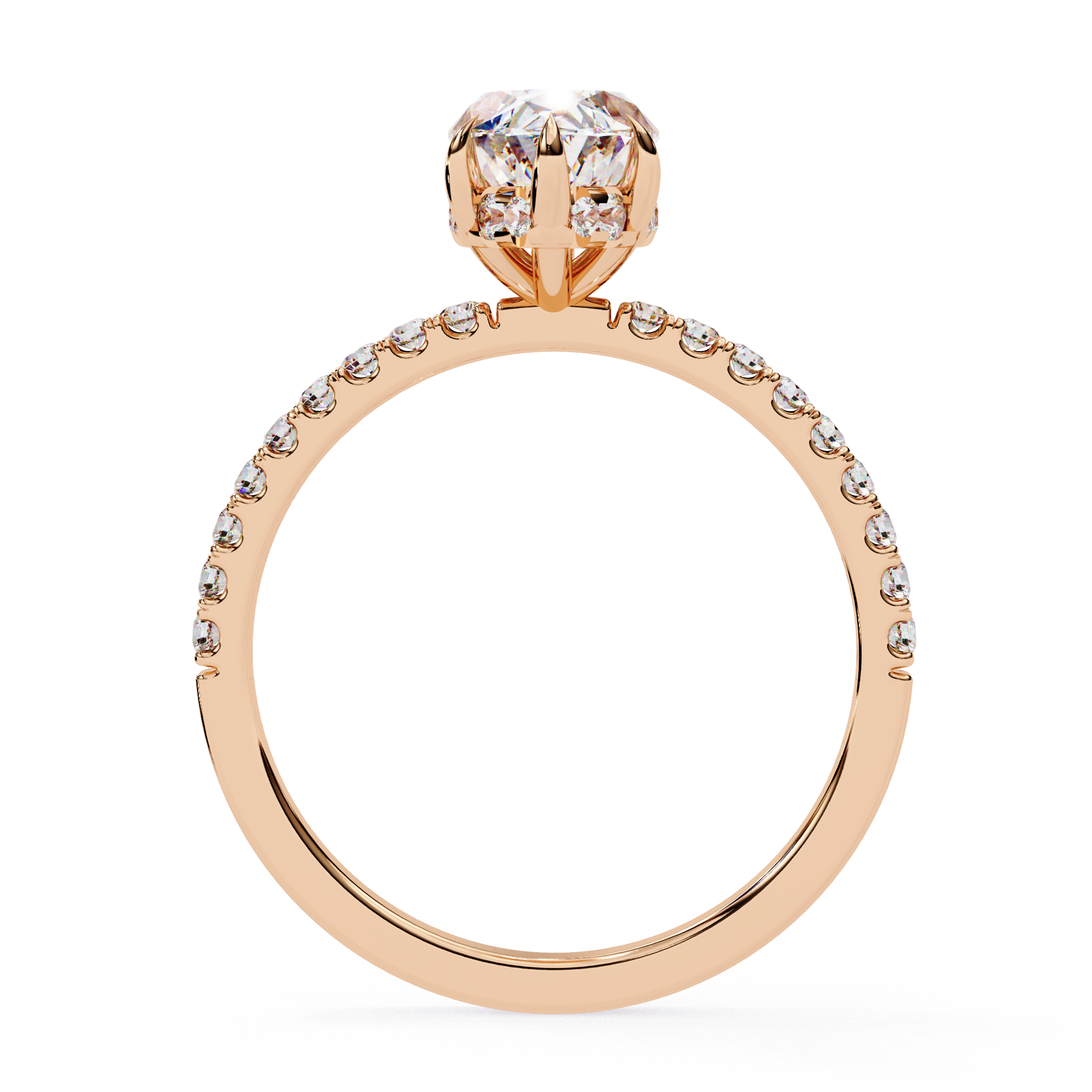 WOKE ™ 1.20 CARAT VVS-EF Lab Grown Diamond ring in 9K/14K/18k Gold