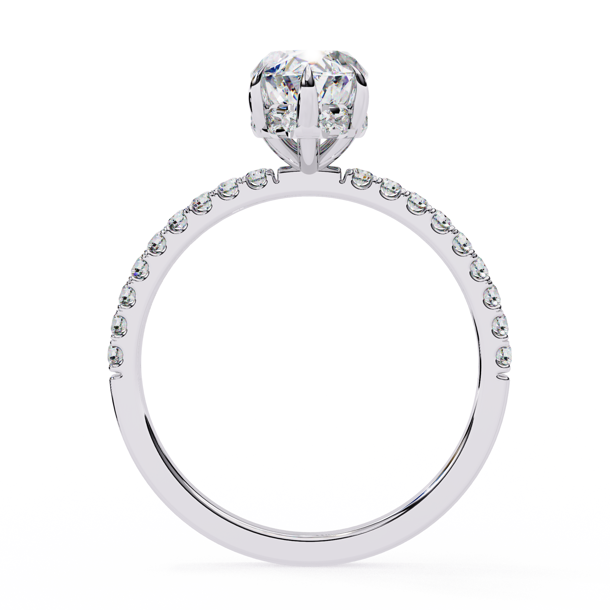 WOKE ™ 1.20 CARAT VVS-EF Lab Grown Diamond ring in 9K/14K/18k Gold