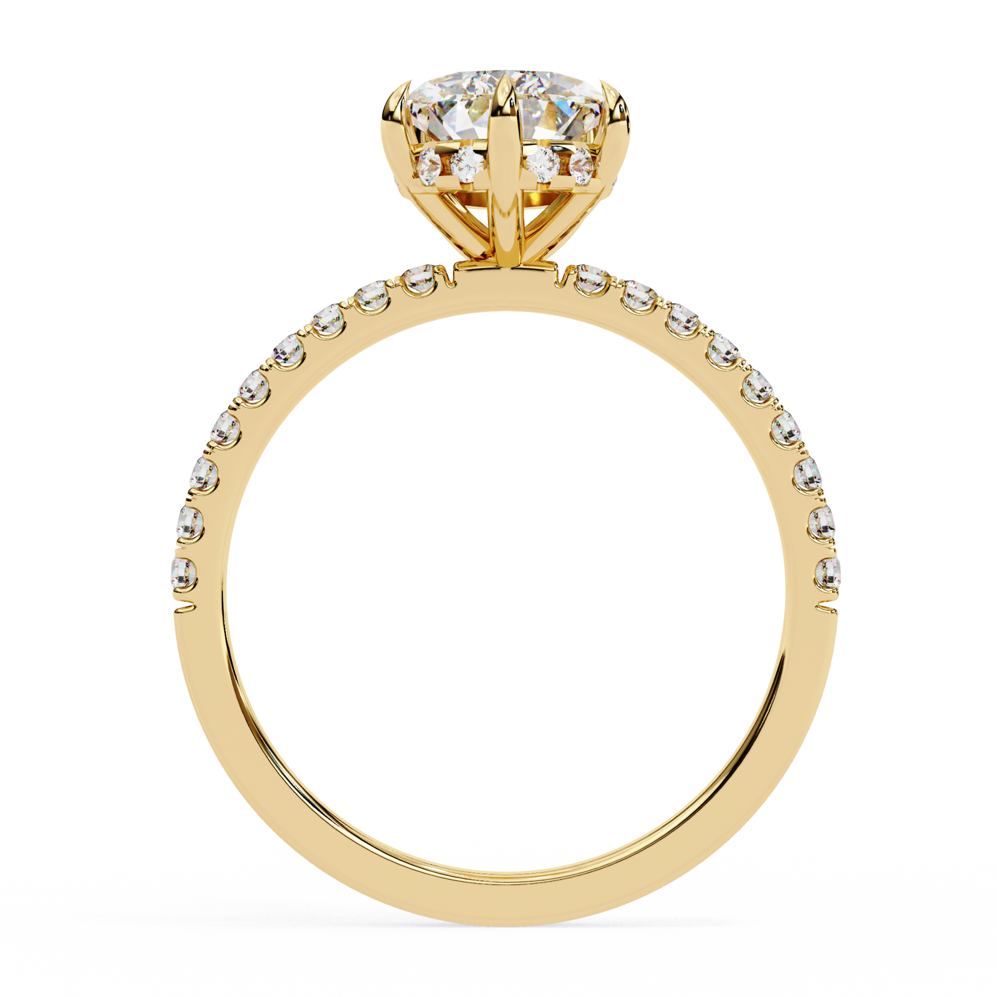 WOKE ™ 1.25 CARAT VVS-EF Lab Grown Diamond ring in 9K/14K/18k Gold