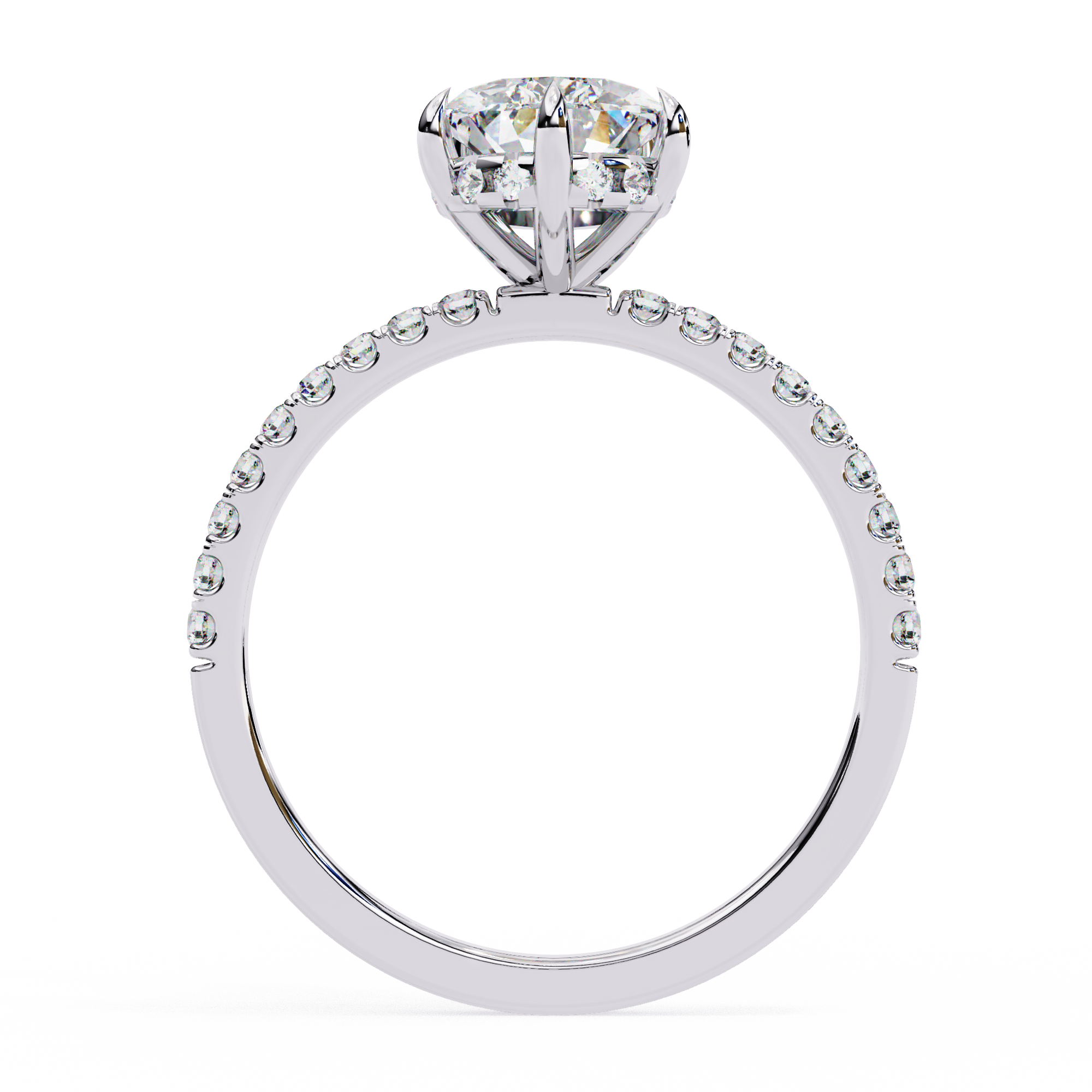 WOKE ™ 1.25 CARAT VVS-EF Lab Grown Diamond ring in 9K/14K/18k Gold