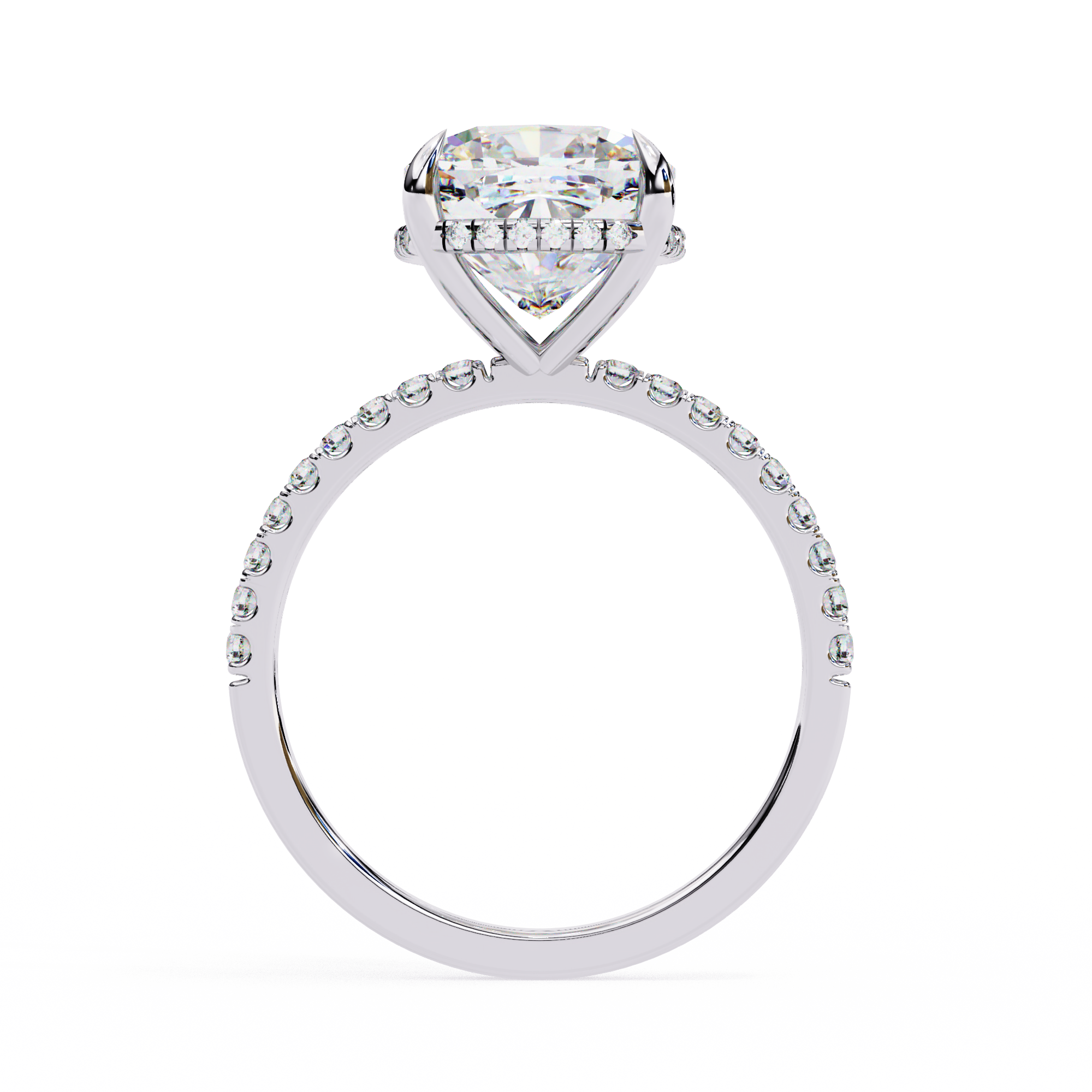 WOKE ™ 1.80 CARAT VVS-EF Lab Grown Diamond ring in 9K/14K/18k Gold