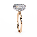 WOKE ™ 1.10 CARAT VVS-EF Radiant Lab Grown Diamond ring in 9K/14K/18k Gold