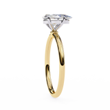 1 CT Pear Cut Lab Grown Diamond Ring in 9K Gold/14K Gold | WOKE