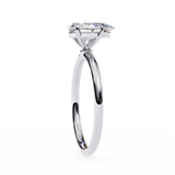 1 CT Pear Cut Lab Grown Diamond Ring in 9K Gold/14K Gold | WOKE