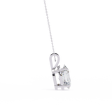 WOKE ™ VVS-F Lab Grown 1.50 Carat Oval cut Diamond pendant No-Chain