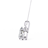 WOKE ™ VVS-F Lab Grown 1.50 Carat Oval cut Diamond pendant No-Chain