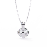 WOKE™️ Classic 8 prong solitaire ( No Chain)