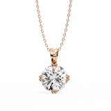 WOKE™️ Classic 8 prong solitaire ( No Chain)