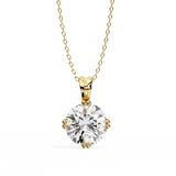 WOKE™️ Classic 8 prong solitaire ( No Chain)