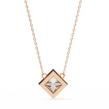 WOKE ™ VVS-F Lab Grown 0.50 Carat Princess cut Diamond pendant | (No chain)