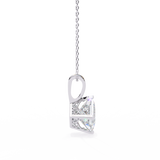 WOKE ™ VVS-F Lab Grown 1.00 Carat Princess cut Diamond pendant | ( No chain)