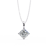 WOKE ™ VVS-F Lab Grown 1.00 Carat Princess cut Diamond pendant | ( No chain)