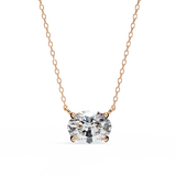 WOKE ™ VVS-F Lab Grown 1.00 Carat Princess cut Diamond pendant | (No chain)