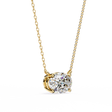 WOKE ™ VVS-F Lab Grown 1.00 Carat Princess cut Diamond pendant | (No chain)