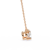 WOKE ™ VVS-F Lab Grown 1.00 Carat Princess cut Diamond pendant | (No chain)